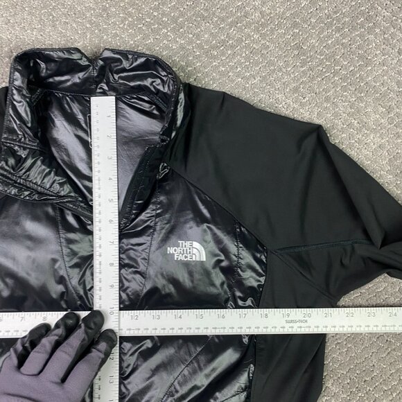 The North Face Jacket Women's XL Black Primaloft Perfex Hybrid Quantum - Picture 11 of 16